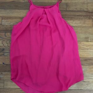 Elegant Pink Sleeveless Top